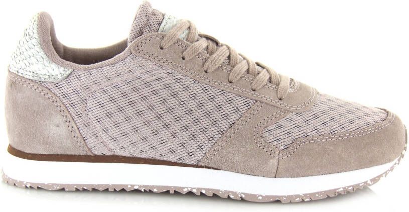 Woden Sneakers Ydun Suede Mesh II Bruin