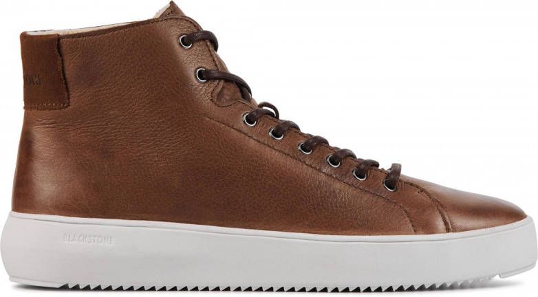 Blackstone Dylan Yg09 High Sneakers Fur , Bruin, Heren