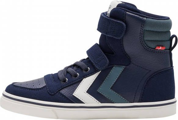 Hummel Kid's Slimmer Stadil High Jr Sneakers blauw