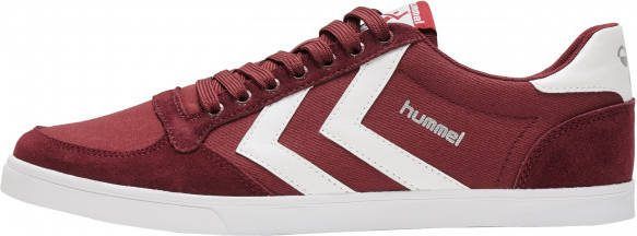 Hummel Slimmer Stadil Low Sneakers rood