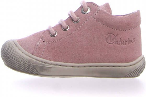 naturino Kid's Cocoon Suede Sneakers roze
