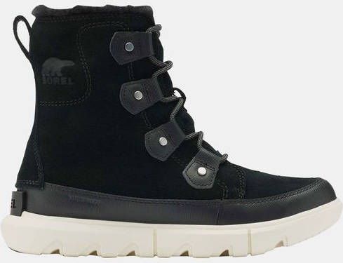 Sorel Zwarte Vachtlaarzen Explorer Ii Joan Faux Fur Wp