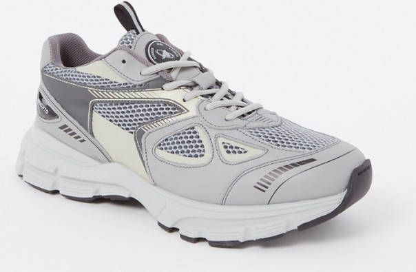 Axel Arigato Marathon Runner sneaker met leren details