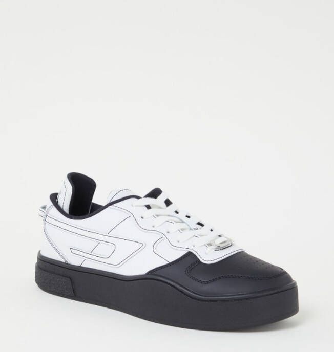 Diesel S Ukiyo sneaker van leer