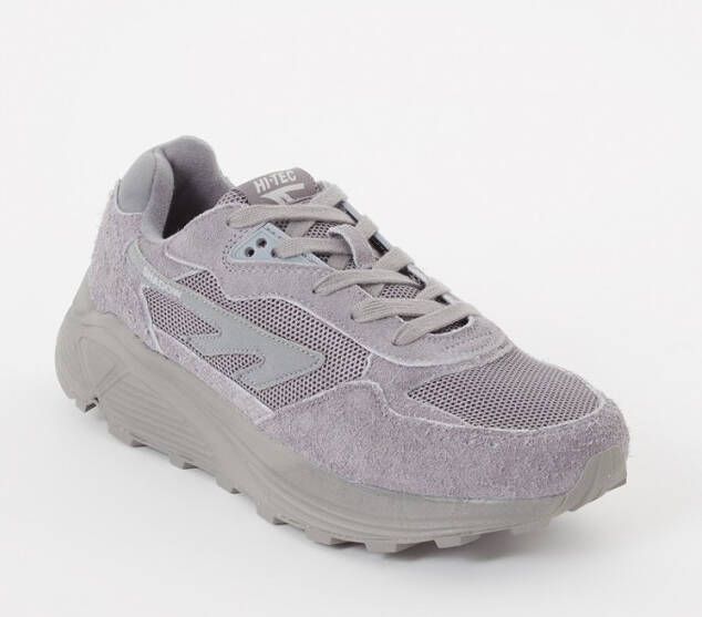Hi-Tec Hi Tec HTS Shadow RGS sneaker met suè, de met details