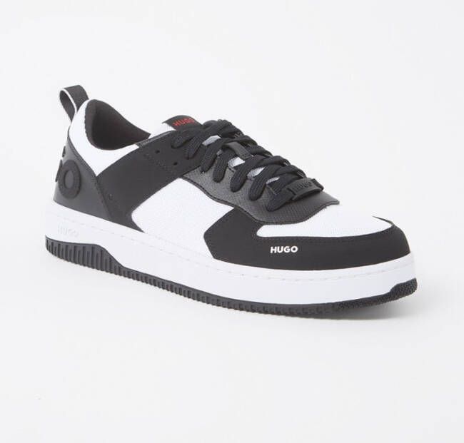 Hugo Boss Kilian Tenn sneaker van imitatieleer met mesh details