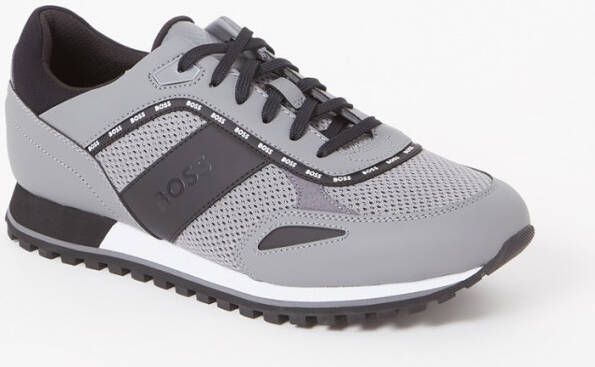 Hugo Boss Parkour sneaker met mesh details