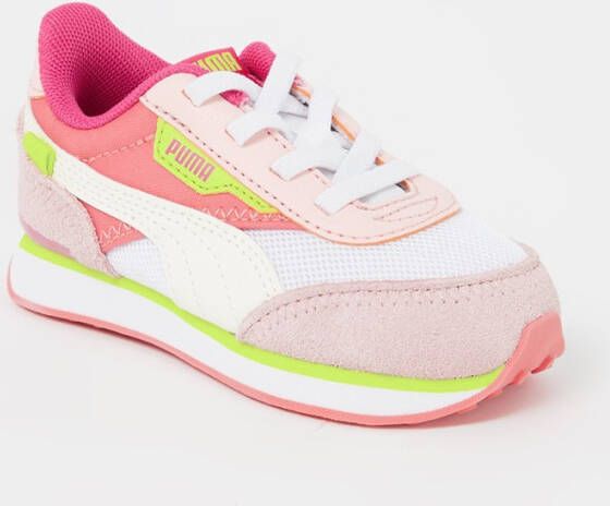 Puma Future Rider Splash sneaker met suè, de details