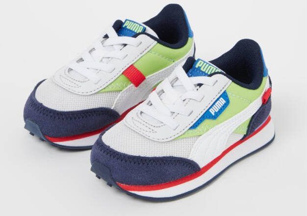 Puma Future Rider Splash sneaker met suè, de details