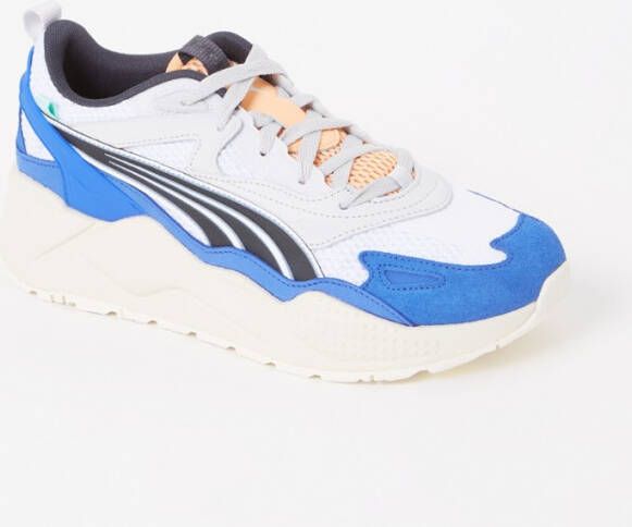Puma RS X Efekt sneaker met details van leer en nubuck