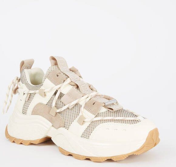Steve Madden Tasmania sneaker met mesh details