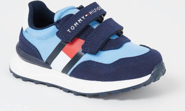 Tommy Hilfiger Sneaker van polyester met velcrosluiting