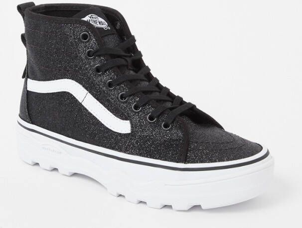 Vans Sentry Sk8 Hi sneaker met su&#xE8, de details en glitter
