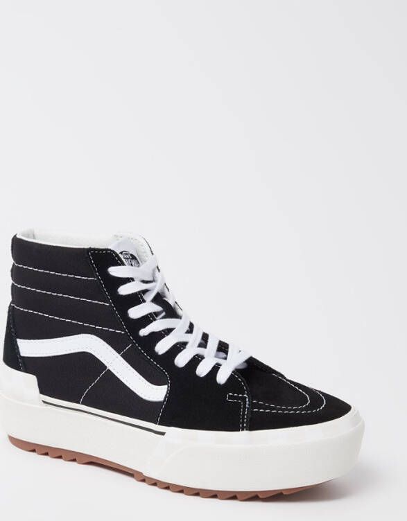 Vans Sk8 Hi Stacked sneaker met su&#xE8, de details