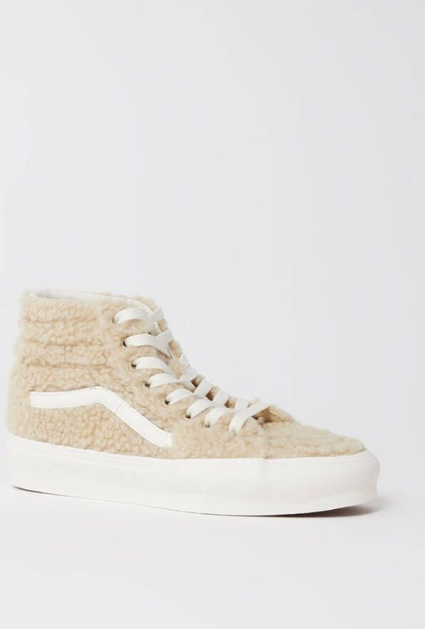 Vans Sk8 Hi Tapered Cozy sneaker met teddy