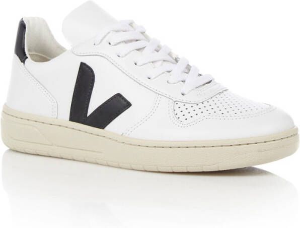 Veja Women's V-10 Leather "Extra White-Black"