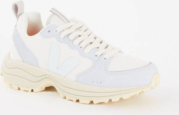 Veja Venturi sneaker met suè, de details