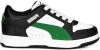 PUMA Rebound Joy Low Sneakers Kids Kleuters Wit Zwart Groen online kopen