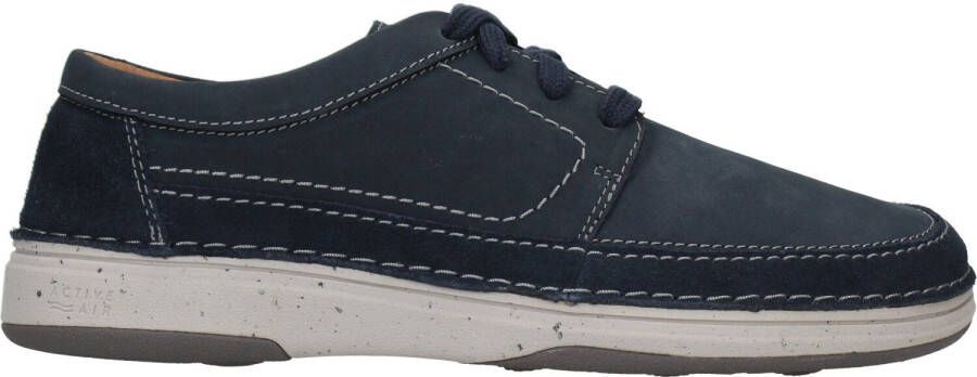 Clarks Nature 5 Lo Veterschoen Heren Blauw