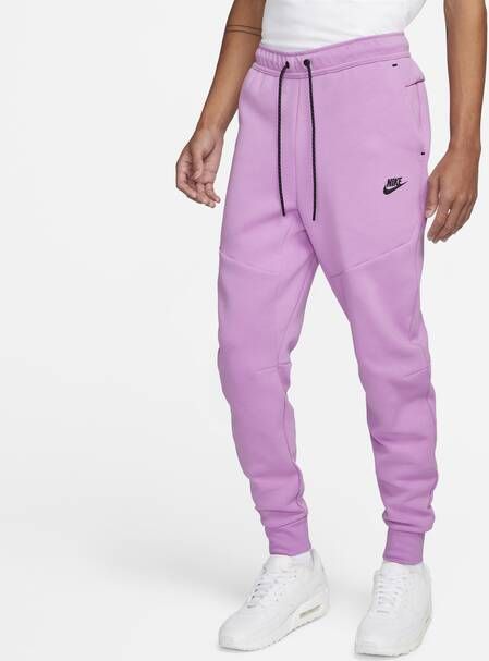 Nike Tech Fleece Jogger Roze Zwart