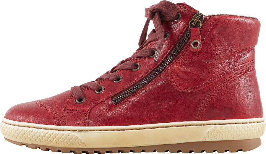 Sneaker in rood van Gabor