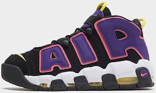 Nike Air More Uptempo '96 Herenschoenen Black/Court Purple/Hyper Pink/Multi Colour Heren