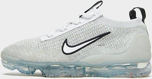 Nike Air VaporMax 2021 FK Herenschoen White/Black/Metallic Silver/White Heren