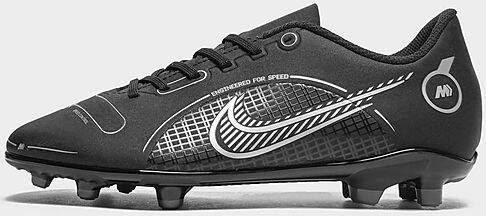 Nike Jr. Mercurial Vapor 14 Club MG Voetbalschoenen voor kleuters/kids(meerdere ondergronden) Black/Medium Ash/Metallic Silver Dames