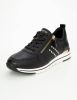 Remonte Sneaker met vlechtwerk opzij Zwart online kopen