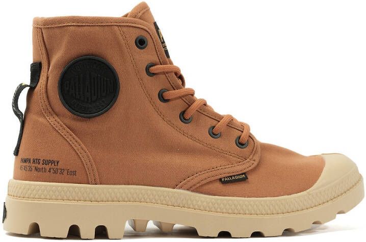 Palladium Pampa HTG Supply hoge veterschoenen zand