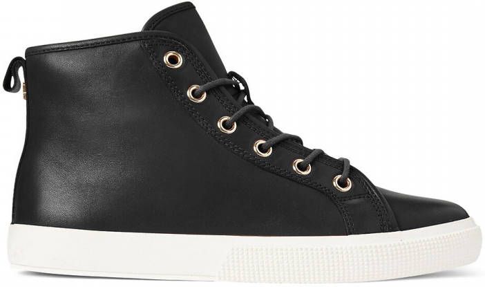 Ralph Lauren Leren sneaker met veters High Top Lace