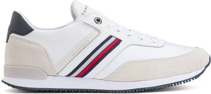 Tommy Hilfiger Slip on sneakers ICONIC SOCK RUNNER met strepen opzij
