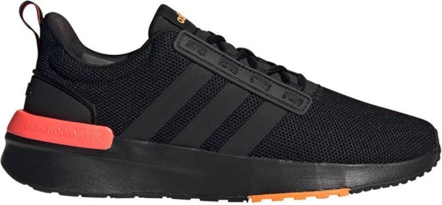 adidas racer tr21 sneakers zwart/oranje heren