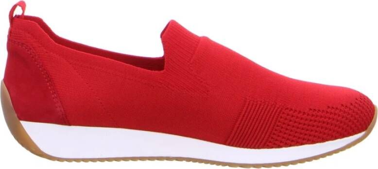 Ara Instappers & Slip ons Rood Dames
