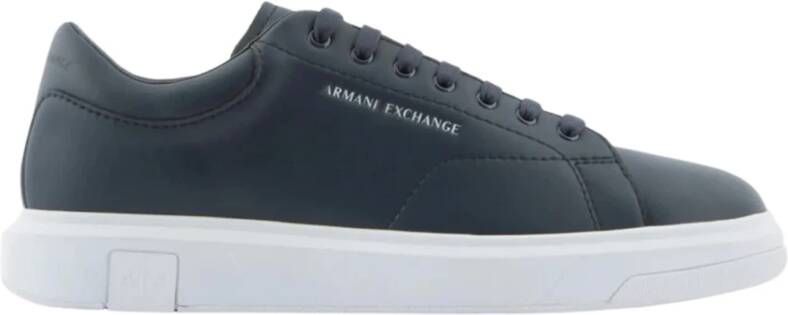 Armani Exchange Sneakers Blauw Heren