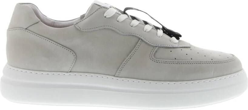 Blackstone Vg46 Antarctica Sneaker Low , Grijs, Heren