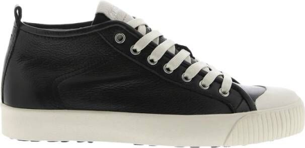 Blackstone Vl62 Black mid top sneaker , Zwart, Dames