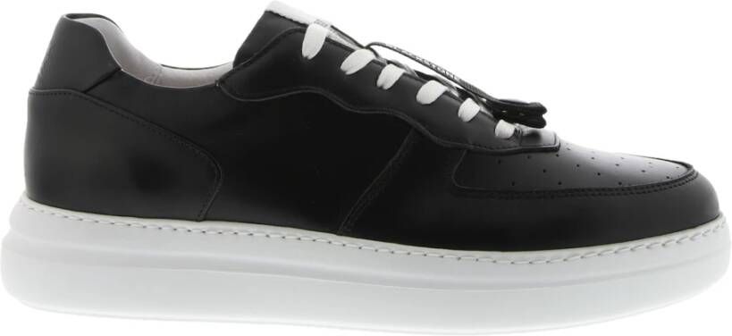 Blackstone Vg46 Black Sneaker Low , Zwart, Heren