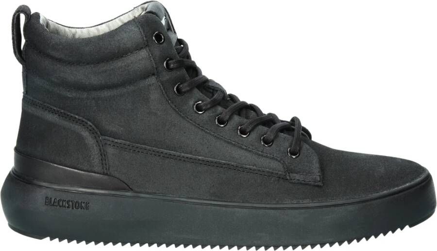 Blackstone Soley Yg12 Hoge sneakers , Zwart, Heren