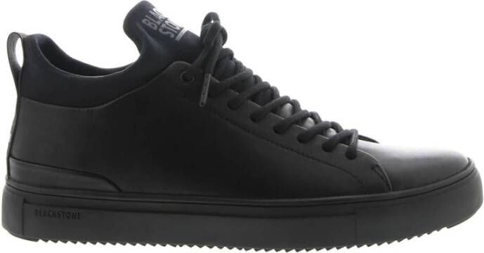 Blackstone Ethan Yg17 Nero Mid Sneaker , Zwart, Heren