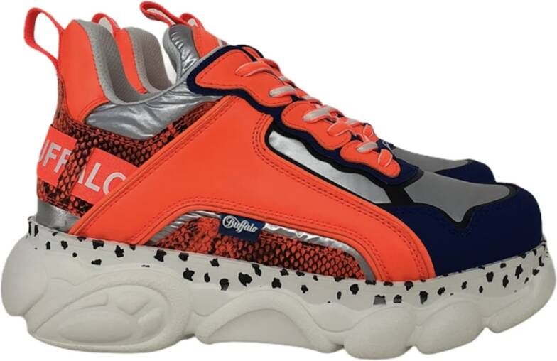 Buffalo Sneakers Oranje Dames