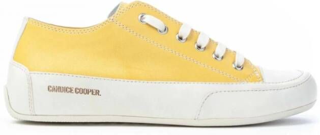Candice Cooper Sneakers Geel Dames