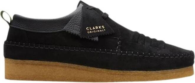Clarks Mannen, schoenen originelen wever inslag 26165828 , Zwart, Heren