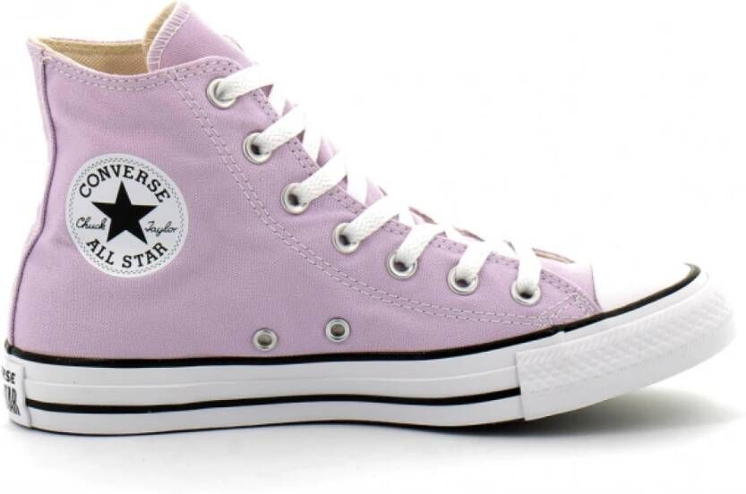 Converse Paarse Chuck Taylor All Star Hi Hoge Sneaker