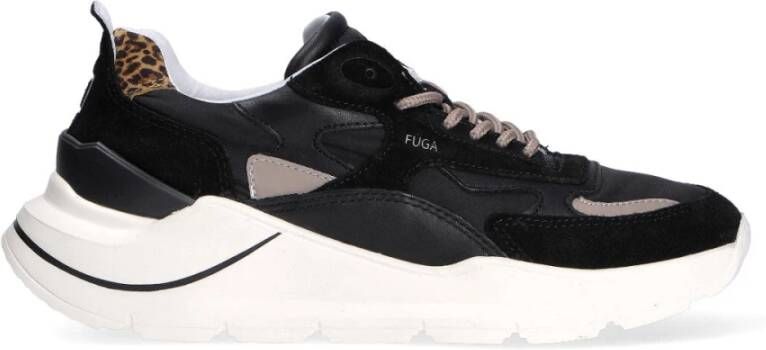 D.a.t.e. Sneakers ontsnappen , Zwart, Dames