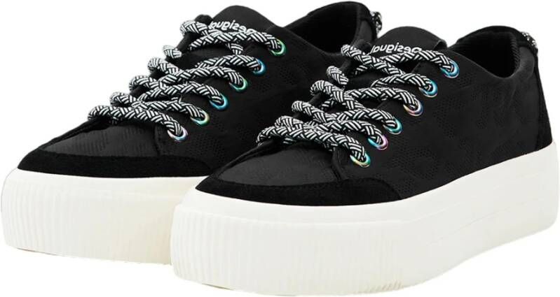 Desigual Shoes Street Padded 22Wska01 , Zwart, Dames
