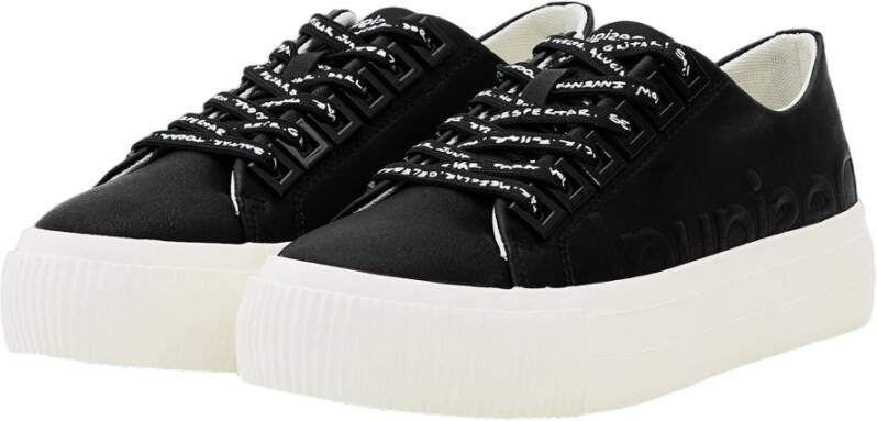 Desigual Schoenen Street Half Logo 22Wskp37 , Zwart, Dames