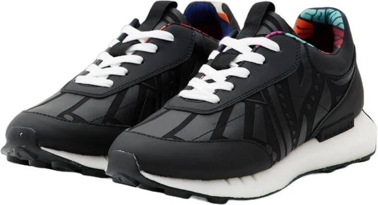 Desigual Schoenen jogger retro 22wska37 , Zwart, Dames