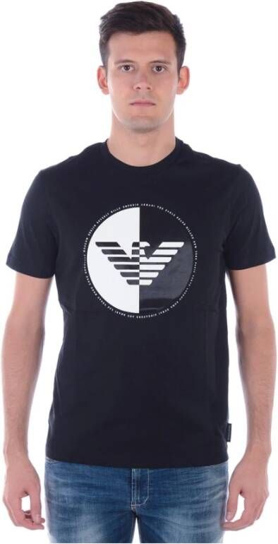 Emporio Armani Shirts Zwart Heren