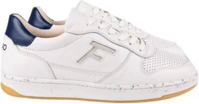 Faguo Alder Leather Low Top Sneakers , Wit, Heren